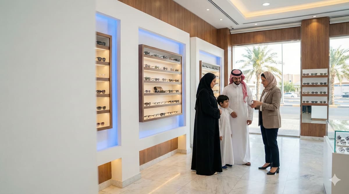 أفضل محلات بصريات في نجران مع نظارات طبية وعدسات حديثة