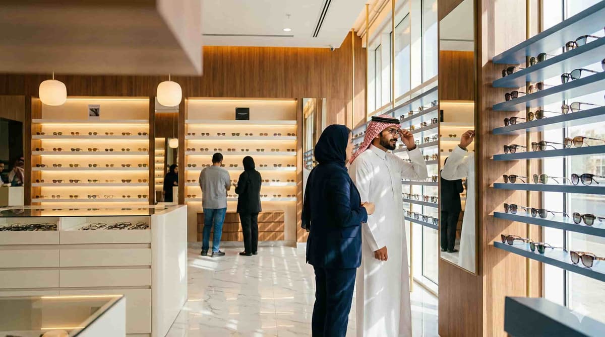 أفضل محلات بصريات في جدة مع نظارات طبية وشمسية حديثة